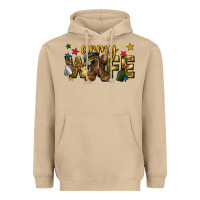 Mushroom army wife western Heavyweight Hoodie - texasbilliewilder