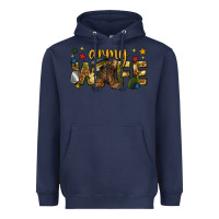 Navy army wife western Heavyweight Hoodie - texasbilliewilder