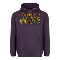 Plum army wife western Heavyweight Hoodie - texasbilliewilder