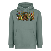 Sage army wife western Heavyweight Hoodie - texasbilliewilder