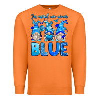 Carrot in april we wear blue autism gnomes Premium Sweatshirt - Zillion Design Studio