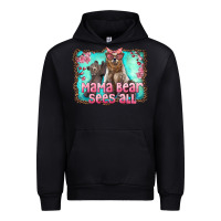 Black mama bear sees all Urban Hoodie - Artiststas