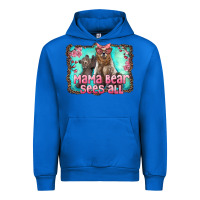 Cobalt mama bear sees all Urban Hoodie - Artiststas