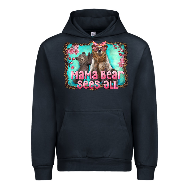 Mama Bear Sees All Urban Hoodie by Artiststas | Teevron