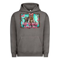 Pigment Tornado mama bear sees all Urban Hoodie - Artiststas