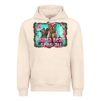 Sandshell mama bear sees all Urban Hoodie - Artiststas
