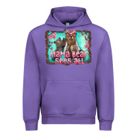 Tulip mama bear sees all Urban Hoodie - Artiststas
