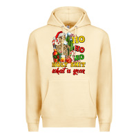 Pina Colada Christmas ho ho ho holy shit what a year skeleton Premium Hoodie - AdoDesignShop