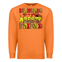 Carrot diamonds are a girl's best friend softball Premium Sweatshirt - Zillion Design Studio