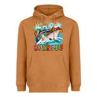 Meerkat merry cruisemas Heavyweight Hoodie - Zillion Design Studio