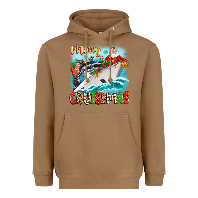 Merry Cruisemas Heavyweight Hoodie by Zillion Design Studio | Teevron