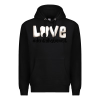 Black love dental hygienist Premium Hoodie - AdoDesignShop