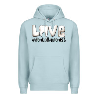 Blue Mist love dental hygienist Premium Hoodie - AdoDesignShop