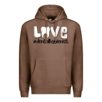 Chestnut love dental hygienist Premium Hoodie - AdoDesignShop