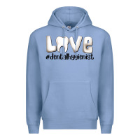 Colony Blue love dental hygienist Premium Hoodie - AdoDesignShop