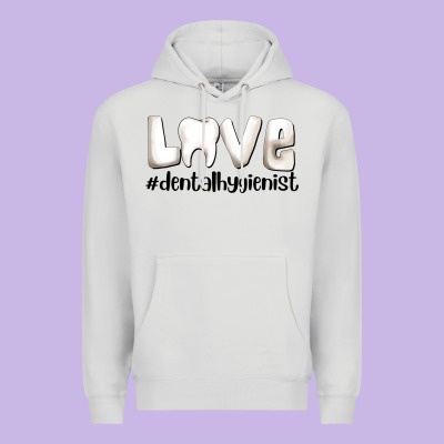 Love Dental Hygienist Premium Hoodie Designed By Adodesignshop
