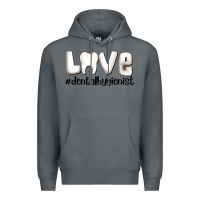 Rock love dental hygienist Premium Hoodie - AdoDesignShop