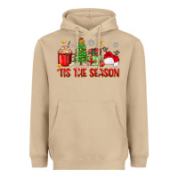 Mushroom 'tis the season christmas Heavyweight Hoodie - Zillion Design Studio