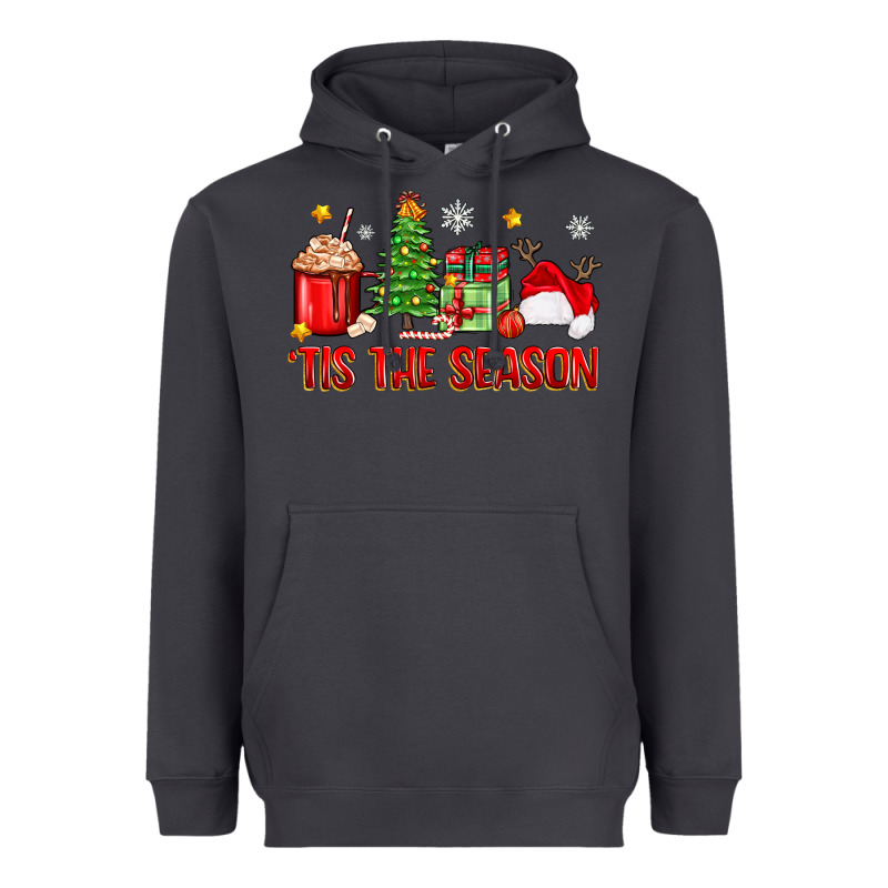 'tis The Season Christmas Heavyweight Hoodie by Zillion Design Studio | Teevron