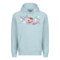 Blue Mist dentist elements Premium Hoodie - AdoDesignShop