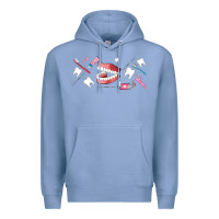 Colony Blue dentist elements Premium Hoodie - AdoDesignShop