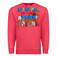 Cardinal diamonds are a girl's best friend baseball Premium Sweatshirt - Zillion Design Studio