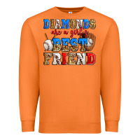 Carrot diamonds are a girl's best friend baseball Premium Sweatshirt - Zillion Design Studio