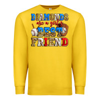 Lemon diamonds are a girl's best friend baseball Premium Sweatshirt - Zillion Design Studio