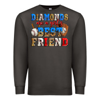 Smoke diamonds are a girl's best friend baseball Premium Sweatshirt - Zillion Design Studio