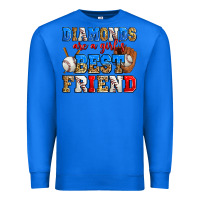True Royal diamonds are a girl's best friend baseball Premium Sweatshirt - Zillion Design Studio