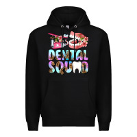 Black dental squad Premium Hoodie - AdoDesignShop