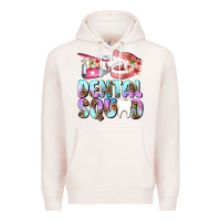Pale Pink dental squad Premium Hoodie - AdoDesignShop
