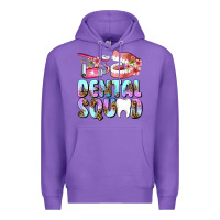 Purple dental squad Premium Hoodie - AdoDesignShop