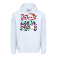 White dental squad Premium Hoodie - AdoDesignShop