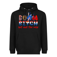 Black boom bitch get out the way Heavyweight Hoodie - texasbilliewilder