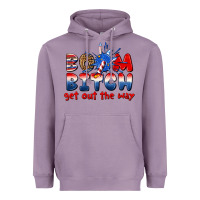 Lavender boom bitch get out the way Heavyweight Hoodie - texasbilliewilder