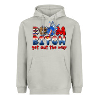 Moon Dust boom bitch get out the way Heavyweight Hoodie - texasbilliewilder