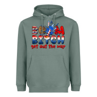 Sage boom bitch get out the way Heavyweight Hoodie - texasbilliewilder