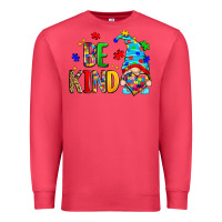 Cardinal be kind autism gnome Premium Sweatshirt - Zillion Design Studio