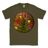 Army Green christmas Classic Tee - BundleAndBundleShop