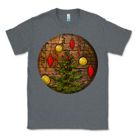 Charcoal Heather christmas Classic Tee - BundleAndBundleShop