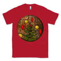 Red christmas Classic Tee - BundleAndBundleShop