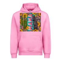 Fuchsia Pink western mama with baby bear Urban Hoodie - Artiststas