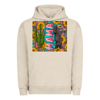 Pigment French Oak western mama with baby bear Urban Hoodie - Artiststas