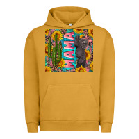 Pigment Peanut Butter western mama with baby bear Urban Hoodie - Artiststas
