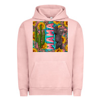 Pigment Salmon western mama with baby bear Urban Hoodie - Artiststas