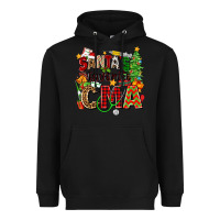 Black santa's favorite cma Heavyweight Hoodie - Zillion Design Studio