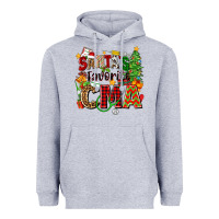 Heather Grey santa's favorite cma Heavyweight Hoodie - Zillion Design Studio