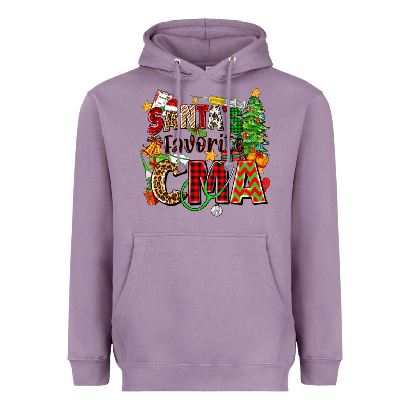 Santa's Favorite Cma Heavyweight Hoodie by Zillion Design Studio | Teevron