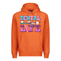 Carrot dental life with teeth Premium Hoodie - AdoDesignShop